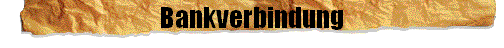 Bankverbindung